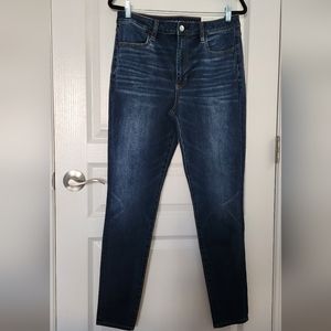 American Eagle Super High Rise Jegging Sz 12 Long